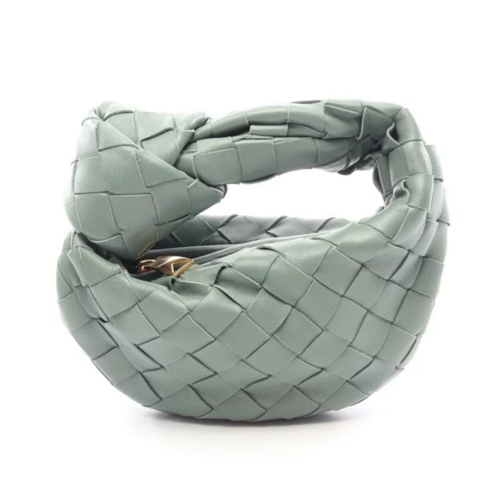 Bottega Veneta Candy Jodie Handbag Leather Green
